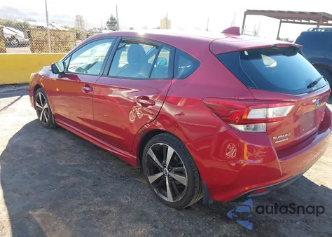 2017 Subaru Impreza 2.0I Sport from USA, damaged, VIN 4S3GTAM65H3745895